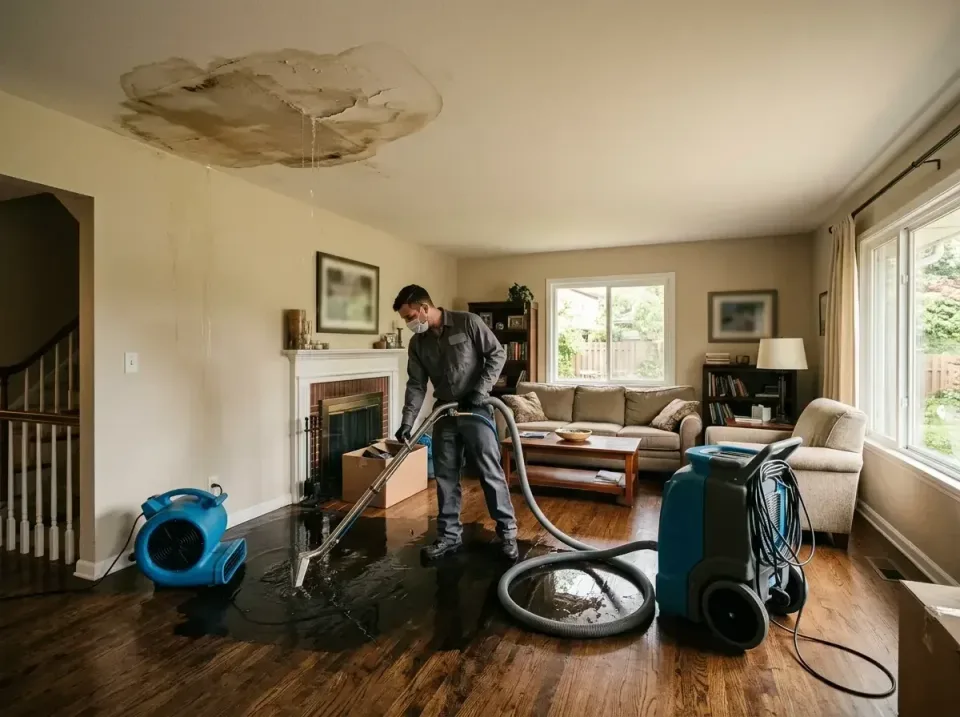 attic-pipe-burst-ceiling-drip-008 — frequently asked questions, Water Damage Restoration & Carpet Care in Sleepy Hollow, CA